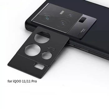 Arka Kamera Lens Halkası Kapağı Vivo İQOO 11 Pro İQOO11 Metal Telefon Lens koruyucu film