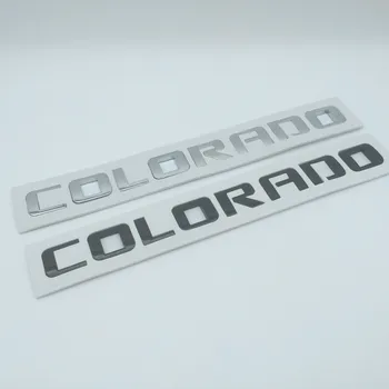 1 adet 3D ABS COLORADO araba Mektup Arka kuyruk bagaj Çıkartmaları Amblem badge sticker Çıkartması Araba styling oto Aksesuarları
