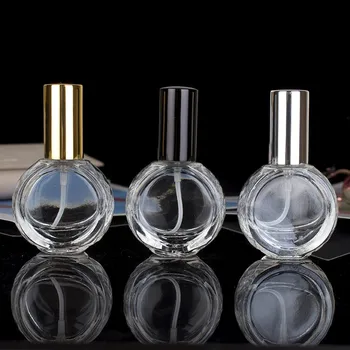 10ml Şeffaf Cam Parfüm Şişeleri Taşınabilir Sprey Atomizer Doldurulabilir Kozmetik Şişe Seyahat Küçük Örnek Alt Şişe Konteyner