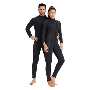 5mm dalgıç kıyafeti erkek Yüzme sörf kıyafeti Tek Parça Kalınlaşmış kadın Aşınmaya dayanıklı ve Sıcak dalgıç kıyafeti