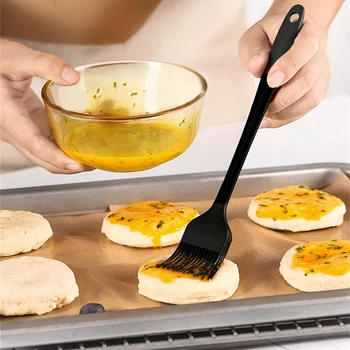 6 ADET ısıya Dayanıklı Krem Spatula Silikon Kek Sıyırıcılar Çok Yönlü Mutfak Eşyaları için Harika Karıştırma Yayma ve Yumuşatma