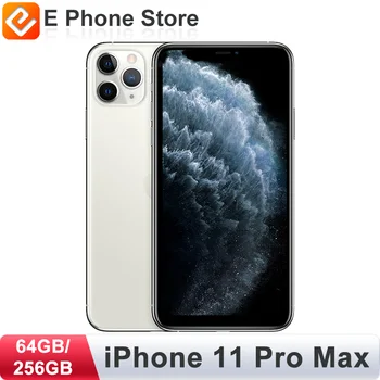 Apple iphone 11 pro max 64GB / 256GB ROM Unlocked A13 Biyonik Çip ile Yüz KİMLİĞİ NFC 6.5