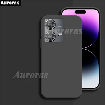 Auroras Motorola Kenar 40 Neo 5G Kapak İnce Buzlu Mat Yumuşak Silikon Kabuk Moto Kenar 40 Pro Darbeye Dayanıklı telefon kılıfı