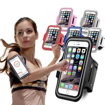 Açık Spor Telefon Tutucu Kol Bandı Kılıf Samsung Spor Koşu Telefonu Çantası Kol Bandı Kılıfı iPhone 12 Pro Max 11x7+