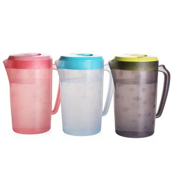 BPA İçermeyen Büyük kapasiteli Su Sürahi yerine su ısıtıcısı içecek Sürahi Ev Mutfak Plastik soğuk su deposu Malzemeleri 2.2 L