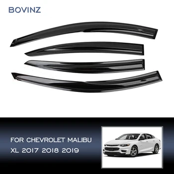 Chevrolet Malibu XL 2017 2018 2019 Araba Yan Pencere Siperliği Tenteler Güneş Yağmur Saptırıcı Barınakları Tonları Koruma Weathershields