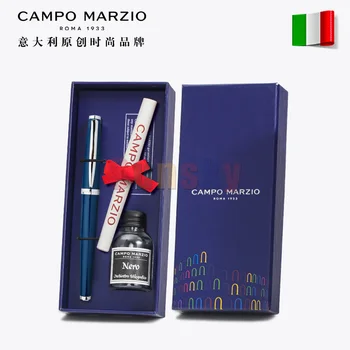 Değiştirilebilir mürekkep kartuşları ve hediye kutu seti ile parlak renklerde iş ve çalışma için zarif Campo Marzio dolma kalemler
