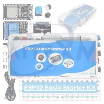 ESP32 için Temel Başlangıç Kiti ESP32 ESP - 32S WİFİ Geliştirme Kurulu Arduino Projesi için Öğrenme Kiti Öğreticiler ESP32 Kiti Kutusu ile