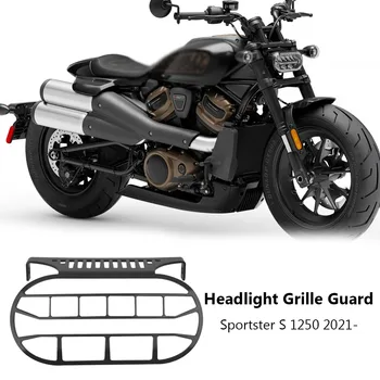 Harley Sportster S 1250 İÇİN RH1250 RH 1250 S 2021 2022 2023 YENİ Motosiklet Aksesuarları Far Koruyucu Grille Guard Kapak