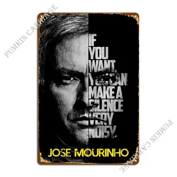 Jose Mourinho Metal Işaretleri Duvar Dekor Parti Sinema Duvar Mağara Tabela Posteri