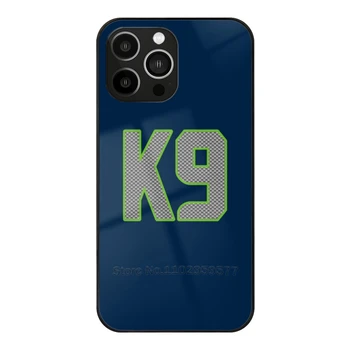 Kenneth Walker Iıı K9 Tarafından Ch3Media Telefon Kılıfı Temperli Cam İphone 14 13 11 12 Pro 8 7 Artı X Xr Xs 6S 5S Kapakları Futbol
