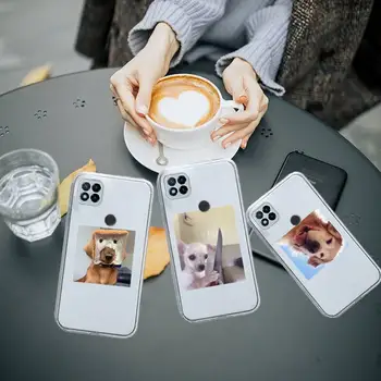 komik sevimli köpek estetik telefon kılıfı Şeffaf Xiaomi redmi için not 12 11 10 7 8 9 4G 5G T S ı ultra poco X3 pro