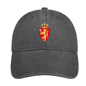 Kraliyet Arması Norveç kovboy şapkası Snap Back Şapka doğum günü Kadın Şapka Erkek