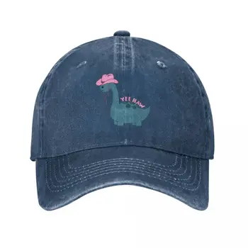 Mavi Dinozor giyen kovboy şapkası-Yee Haw kovboy şapkası moda güneş şapkası Çocuk Şapkaları Şapkalar Erkekler Kadınlar İçin