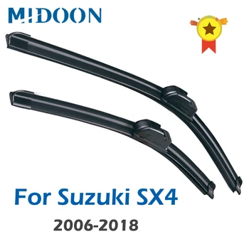 MIDOON Silecek Ön Cam Silecek lastikleri Suzuki SX4 2006 - 2018 İçin Ön Cam Ön Cam Ön Cam 26