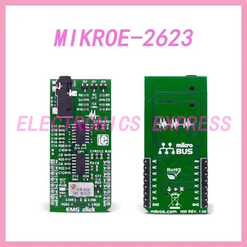 MIKROE-2623 MCP609 / MAX6106 Op Amp / Gerilim Referansı Tıklama Kartı
