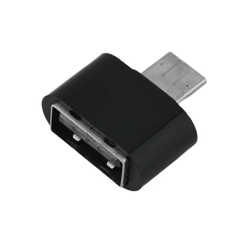 Mini mikro USB Erkek USB 2.0 dişi adaptör OTG Dönüştürücü Android tablet telefon PC Bağlayın U Flash Fare Klavye