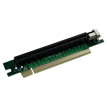 PCI-E 16X Yükseltici Kart 90 Derece Pcı-E Pcı-Express 16X ila 16X Yuvası Sağ Açı Genişletici Koruyucu Yükseltici Adaptör Kartı