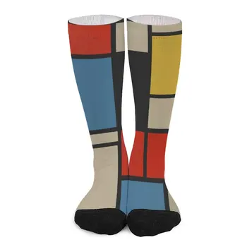 Piet Mondrian Çorap çorap erkek kadın çorabı