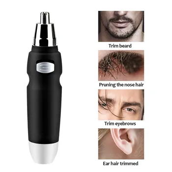 Sdotter Elektrikli Burun Saç Düzeltici Yıkanabilir Kulak Saç Sakal erkekler jileti Taşınabilir Kaş Tıraş Makinesi Vücut Saç Çıkarıcı