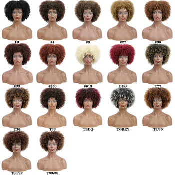 Sentetik Kısa Kıvırcık kahküllü peruk Afro Kinky Kıvırcık Peruk Afrika Kadınlar İçin Tutkalsız Ombre Kahverengi Sarışın Sentetik Peruk Sentetik Kısa Kıvırcık kahküllü peruk Afro Kinky Kıvırcık Peruk Afrika Kadınlar İçin Tutkalsız Ombre Kahverengi Sarışın Sentetik Peruk 5