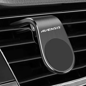 Toyota Avensis için t25 t27 Hava Firar sabitleme kıskacı Mıknatıs telefon standı GPS Ekran Araba Styling Aksesuarları