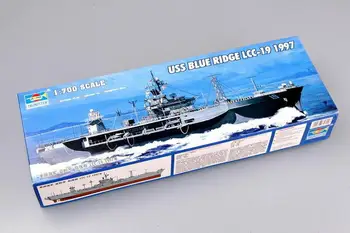 Trompetçi 05715 1/700 USS BLUE RİDGE LCC-19 1997 plastik model seti